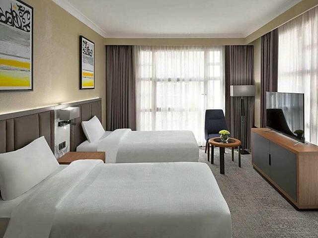 Classic Double room with city or courtyard view twin beds